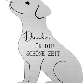 Namalu Metal Grave Plate with Engraving Dog Memorial Stone Outdoor Grave Decoration Weatherproof Memorial Plaque Outdoor Slate Plate Decoration for Animals Grave Memory Dog Mourning Gift for Pet