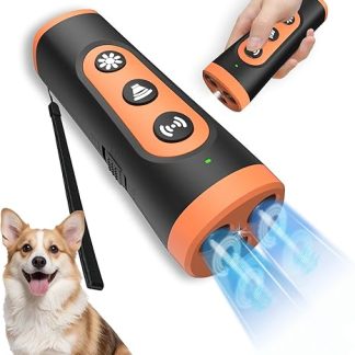 Antibarking for Dogs - Ultrasonic Anti Bark Device Dogs, Handheld Bark Stopper for Small and Large Dogs, Indoor and Outdoor Use, LED Anti Bark Device, Dog Bark Deterrent for a Quiet Home
