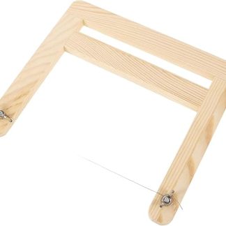 jojofuny Soap Cutter Wood with Straight Blade Reusable Soap Cutting Tool for Homemade and Household Versatile Multi-Purpose Soap Cutter for Soap Making