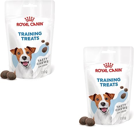 Royal Canin Training Treats | Double Pack | 2 x 110 g | Snacks for Dogs of All Sizes & Breeds | In Practical Resealable Bag | From 6 Months of Life | With Poultry