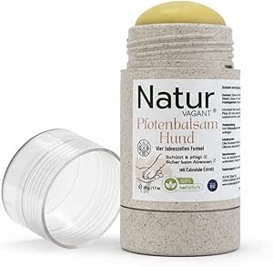 Naturvagant Dog Paw Balm - 100% Natural Paw Care for Dogs | Paw Protection Dog Against Heat & Snow | Paw Cream Dog in Stick Format | For Any Season: Summer & Winter