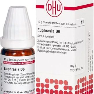 Euphrasia 10g D 6 Globules PZN: 2890570