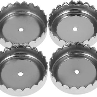 TOPBATHY Magnetic Soap Holder 4 Pieces Stainless Steel 430 Wall Mounted with Cover Soap Dish for Bathroom Quick Drying and Rustproof