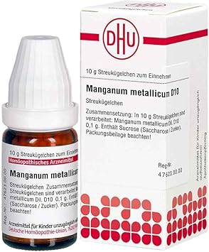 Manganum Metallicum D 10 Globules 10 g