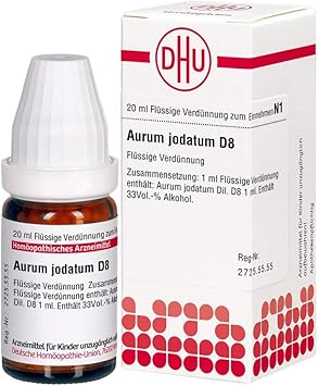 Aurum Iodine D 8, 20 ml