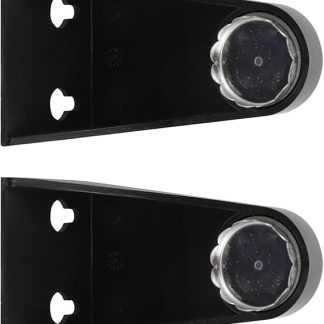 Toyvian Magnetischer Seifenhalter 2 Stück Praktische Seifenablage aus Rostfreiem Material Schwarz mit Saugfunktion für Dusche Küche und Bad