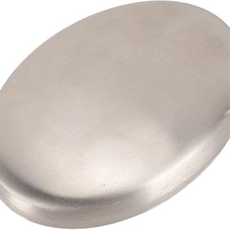Scientific Stainless Steel Soap, Effective Dishwasher-Safe Metal Soap Against Garlic Odour (1 Piece)