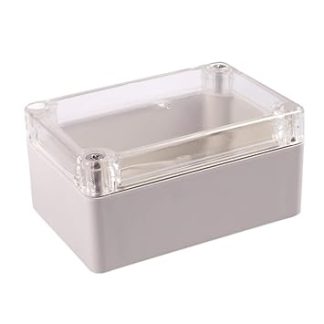 Clear Housing Plastic Electronic Junction Box 100 x 68 x 50 mm
