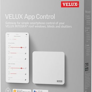 VELUX App Control for Electric and Solar Powered Roof Windows, Roller Blinds and Shutters (KIG 300)