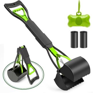 VacFreKep 70 cm Dog Pooper Scooter, Foldable Dog Pooper Scooter with Unbreakable and Durable Material