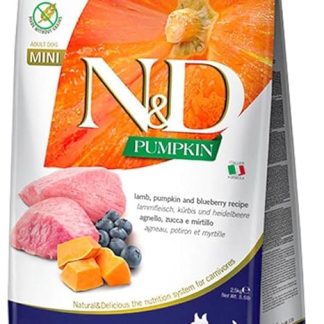 Farmina N/D Adult Mini Grain Free 7 kg Lamb Pumpkin Blueberry