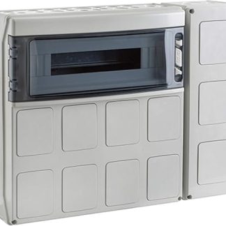 Distribution Box with Copper, IP65 1x12 Module PCSN12PT+PCSNPLUS, 14 x 45 x 43 cm, Grey (Reference: PCSN12PT/PLUS)
