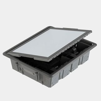 Gewiss gw24617 Box – Soil 32 Modules with Stainless Lid