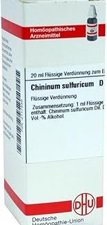 Chininum sulfuricum D 4 Dilution 20 ml