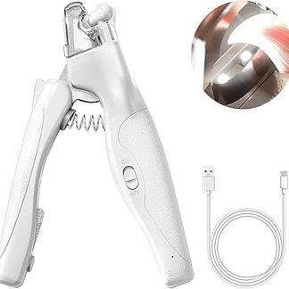 Pet Nail Clippers with LED Light, Dog Claw Trimmer, Nail File Claw Care for Medium and Small Dogs and Cats, Professional Nail Trimmer, Sharp Blade, Safe