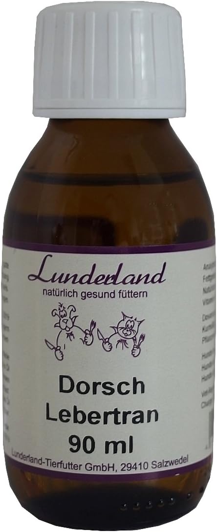 LUNDER Cod Liver Oil, 90ml, 90 ml