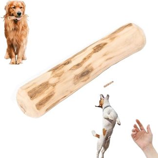 Vunpok Coffee Wood for Dogs, Chewing Wood for Dogs, Dental Care, Coffee Wood for Puppies, Low Risk & Durable, No Caffeine (L)