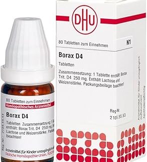 Borax D 4 Tablets Pack of 80