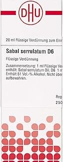 Sabal Serrulatum D 6 Dilution 20 ml