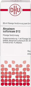 Atropinum Sulfuricum D 12 Dilution 20 ml