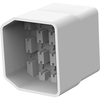 Tab Casing, Fastin-Faston, 11 Way, Components Pin/Socket Connector 5 x Quantity - 151326-1