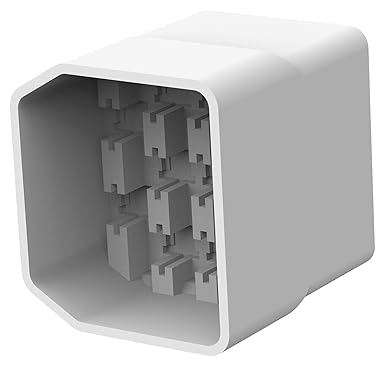 Tab Casing, Fastin-Faston, 11 Way, Components Pin/Socket Connector 5 x Quantity - 151326-1