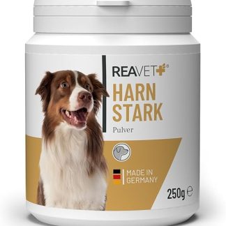 ReaVET Urinary Strength for Dogs 250 g - Supports Bladder Function for Bladder Weakness, Incontinence I Pumpkin Seed Protein, Pumpkin Seeds Ground Dog - Bladder, Prostate & Urinary Tract & Immune