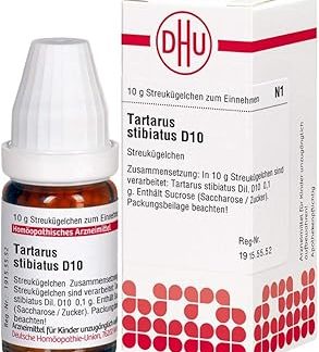 DHU Tartarus stibiatus D10 Spreading Balls 10 g Globules