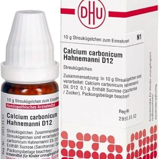 DHU Calcium carbonicum Hahnemanni D12 Globules 10 g