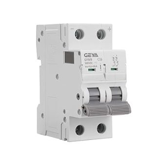 GEYA Mini Circuit Breaker DC DIN Rail 6KA DC MCB (2P 16A 500VDC)