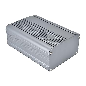 Aluminium Project Boxes, 55 x 95 x 130 mm, Corrosion-Resistant Aluminium Electronic Box, Waterproof Seals for DIY