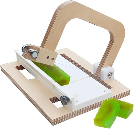 Wooden Soap Cutter, Adjustable Soap Cutter, Handmade Soap Cutting Tool, with Double Scale, for Handmade Soap Loaf Cheese Butter Candles for DIY