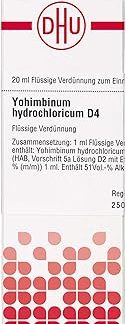 YOHIMBINUM HYDROCHLORICUM D 4 Dilution 20 ml
