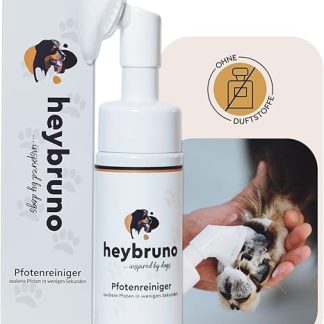 heybruno Paw Cleaner for Dogs, 150 ml, Dog Paw Brush, Dog Paw Cleaner without Water