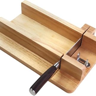 perfk Soap Cutter, Soap Cutting Tool with Scale, Cutting Knife for Hard and Soft Soaps, Cold Process, Soap Cutter for Butter