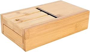 Eujgoov Handmade Adjustable Soap Cutter Slicer with Drawer, Soap Craft Supplies for Trimming