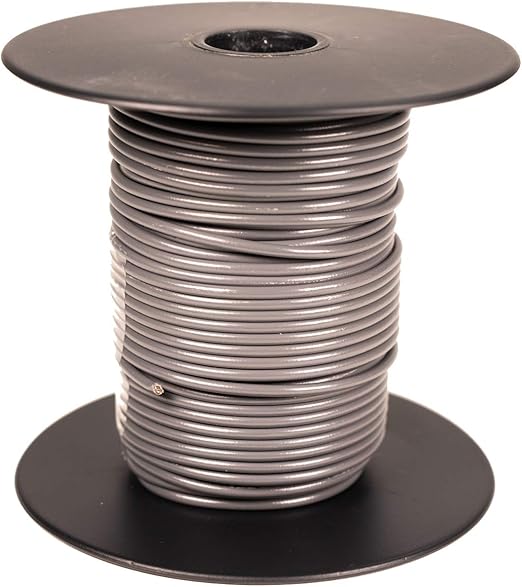 UL1007 300V 18GA stranded wire, grey