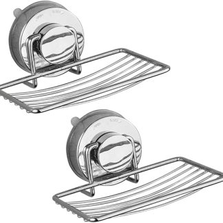 Cabilock Soap Box Stainless Steel Soap Stand Frame for Soap Containers Soap Holder Bathroom Soap Holder Silver