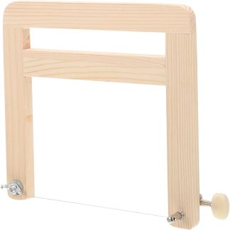 jojofuny Adjustable Soap Cutter with Wire for Casting Process and Multiple Use as Soap Accessories in the Household