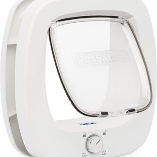 PetSafe Large Cat Flap - For Indoor & Outdoor Doors - 4 Locking Options & Soft Close Flap - For Cats & Small Dogs