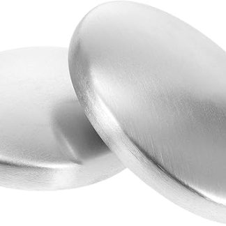Alipis Odour Soap Pack of 2 Stainless Steel Bars for Cooking Hand Soap Odour Removal Soap for Kitchen