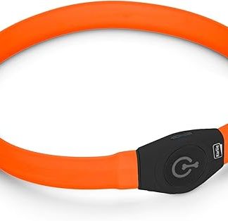Karlie Visio Light LED Collar for Long Haired Dogs