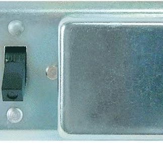 BUSSMAN BP/SSU 2-1/4 1/2 HP 15 Amp On/Off Fused Switch Box Cover