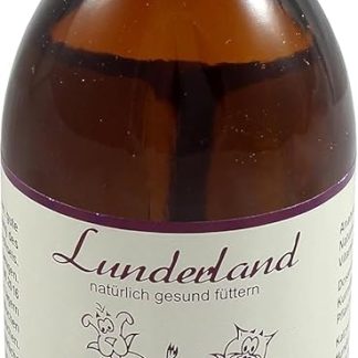 Lunderland Cod Liver Cod, 90 ml, Single Feed for Dogs and Cats, with Omega-3 and Vitamins
