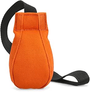 Romneys Dummy Ball SpeedUp! | 150 g | With Extra, Long Throwing Band (Orange)