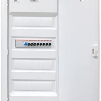 ABB UK648N3 Surface-Mounted Distributor 4 Rows Ready to Connect Wired with Terminal Block Assembly ABB 1x FI 4-Pin + 1x 3-Pin + 5x 1-Pin LS B16A