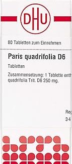 Paris Quadrifolia D 6 Tablets Pack of 80