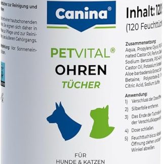 PETVITAL Ohrentücher 120 Stück