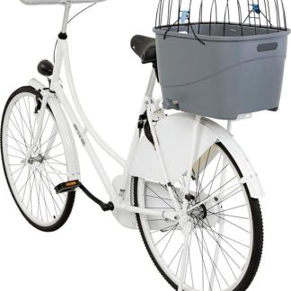 TRIXIE 13115 Bicycle Basket for Pannier Rack, Plastic/Metal, 3000 g, 36 x 47 x 46 cm