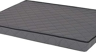 dibea DB00781 Orthopaedic Dog Mat 80 x 55 cm Dog Cushion with Memory Foam Artificial Leather with Diamond Laser Quilting M